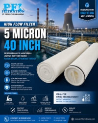 large High Flow Filter 5 Micron 40 Inch